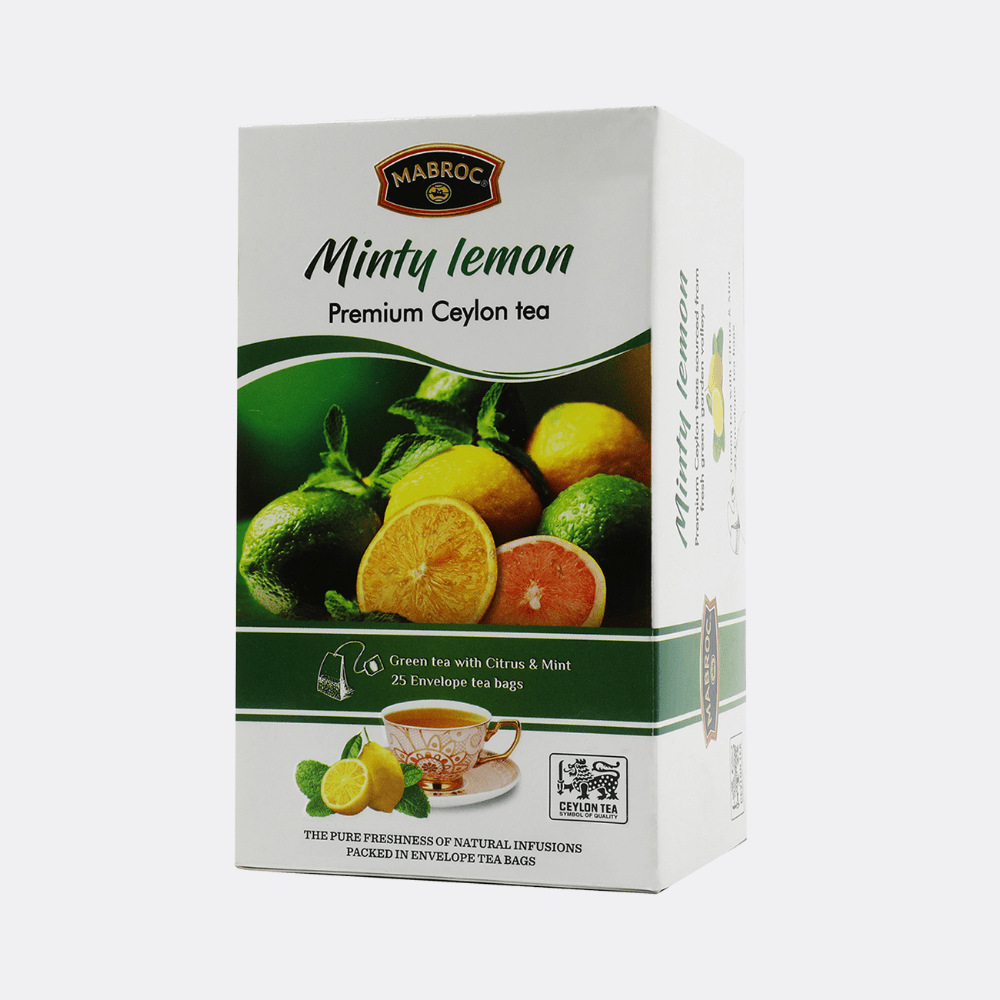 Fruity Range Minty Lemon Green Tea 25 Bags
