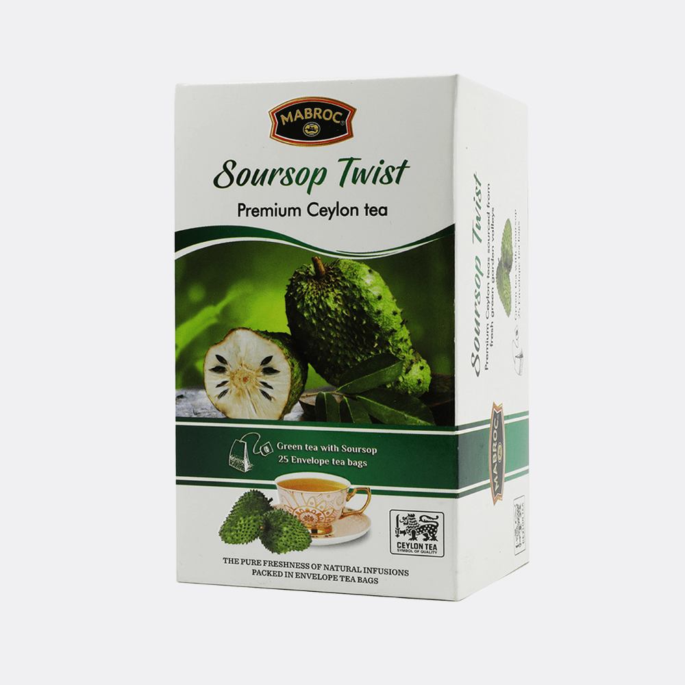 Fruity Range | Soursop Twist Green Tea | 25 Tea Bags