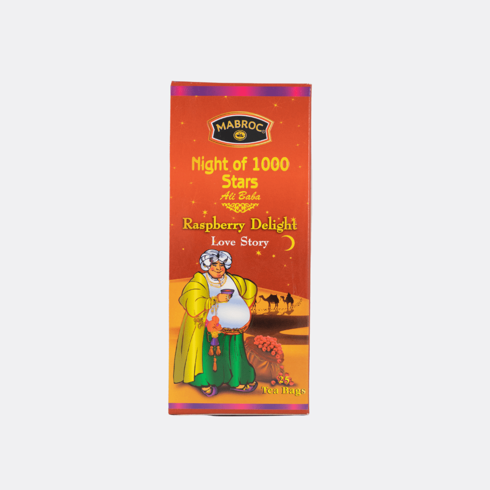 Legends Range -Nights Of 1000 Stars - Love Story , Infused With Raspberry 25 Tea Bags