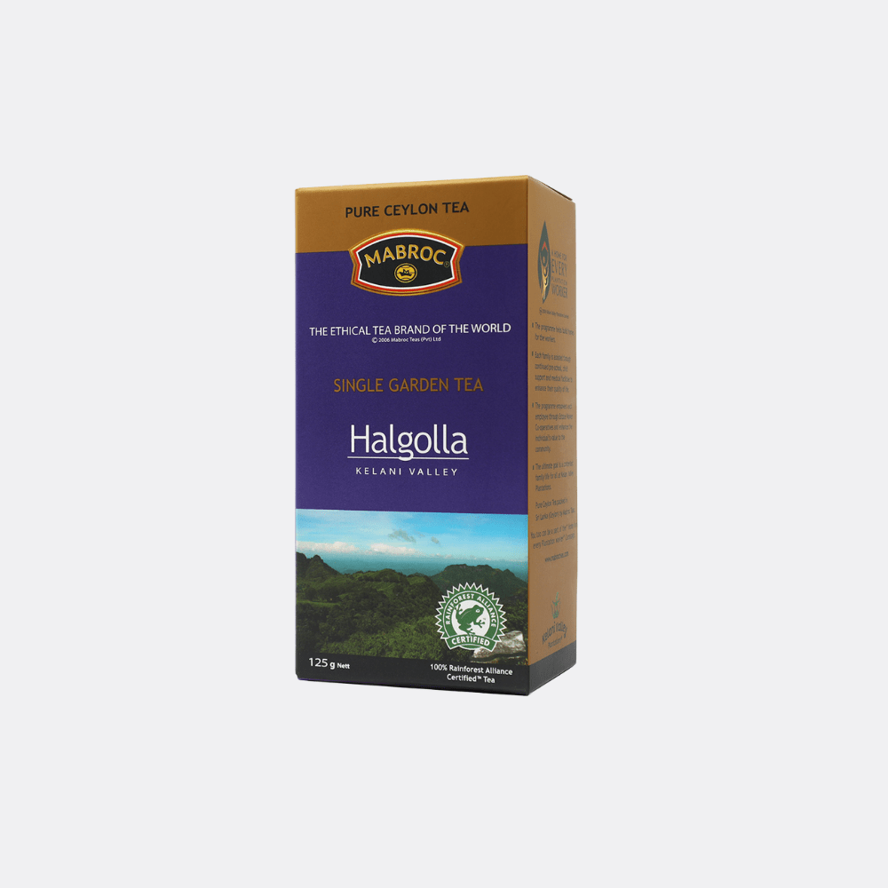 Halgolla Black Tea 125g Carton from Mabroc Teas