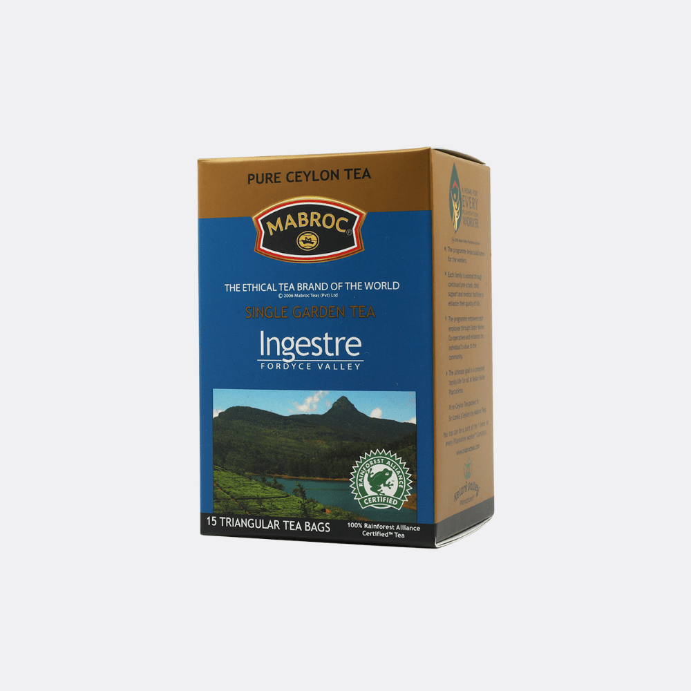 Ingestre Single Garden 15 Pyramid Tea Bag from Mabroc Teas