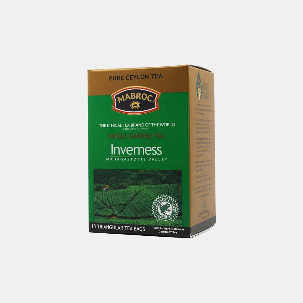 Inverness Single Garden 15 Tea Bag Carton from Mabroc Teas