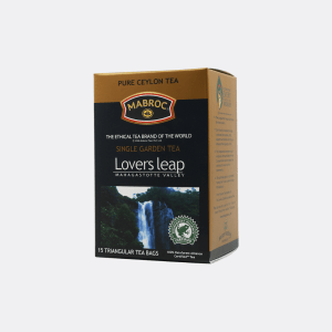 Lovers Leap Triangular Tea Bags Carton from Mabroc Teas