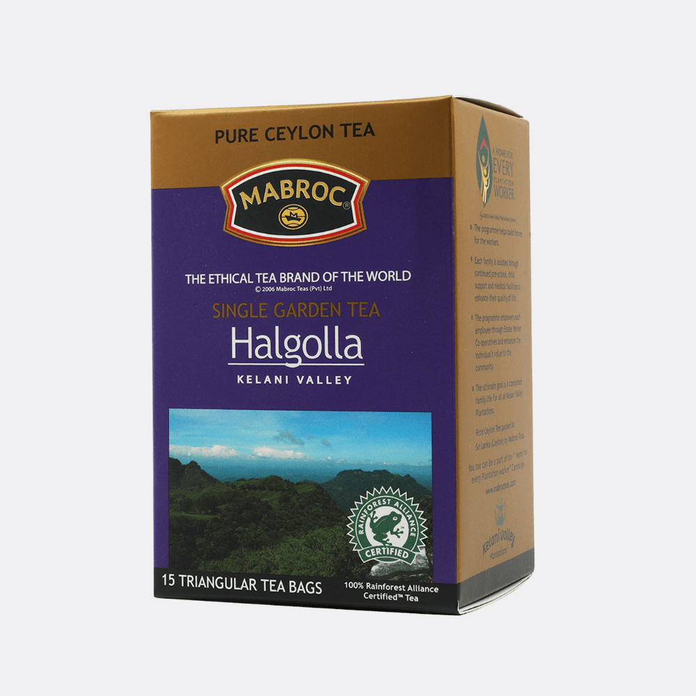 HALGOLLA ESTATE SINGLE GARDEN 15 TRIANGULAR TEA BAGS