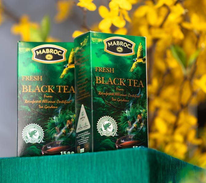 Fresh Black Tea from Rainforest Alliance Certified Tea