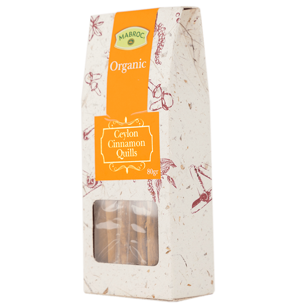 Mabroc Organic Ceylon Cinnamon Quills | 80g