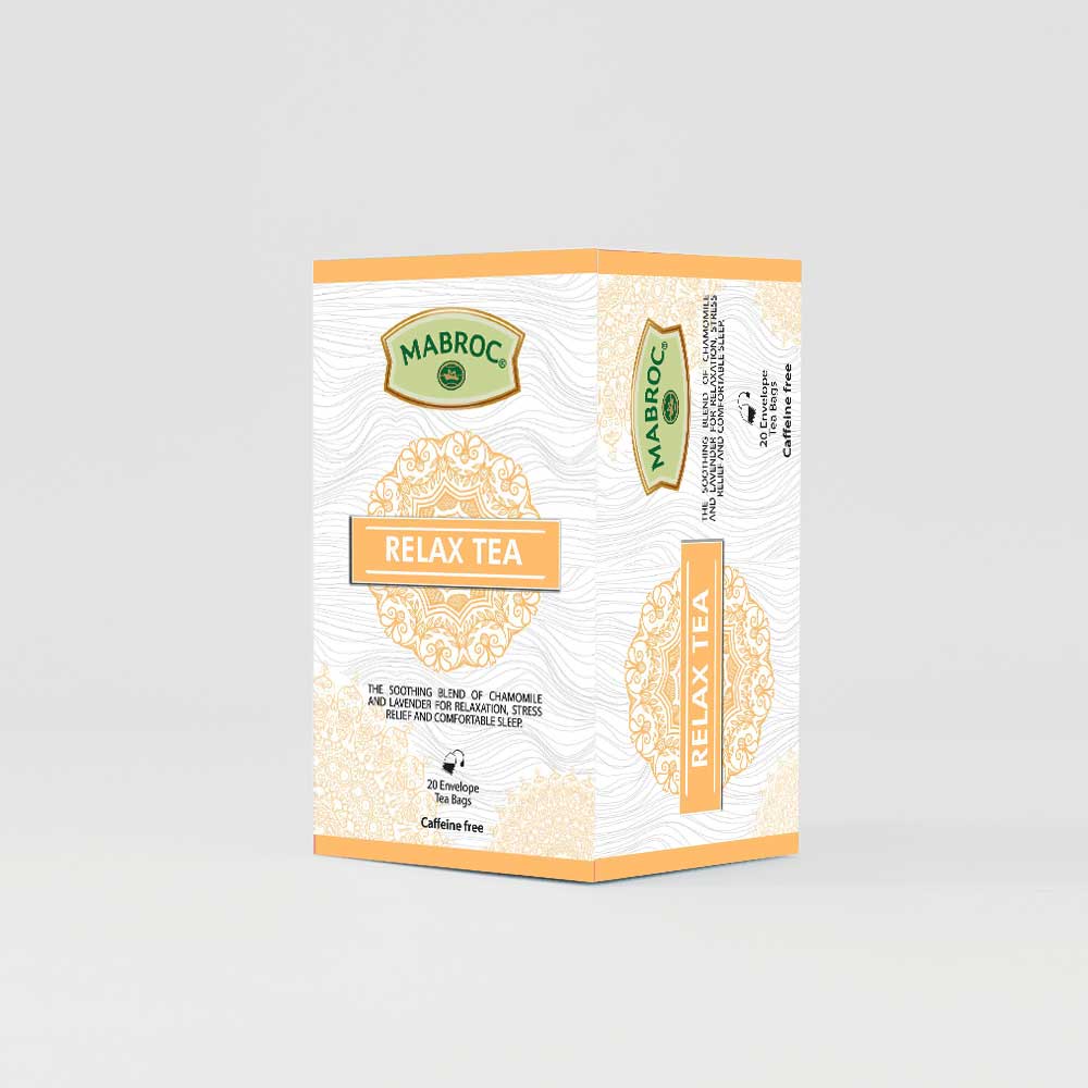 Relax Herbal Health Tea 20 Envelope Tea Bags