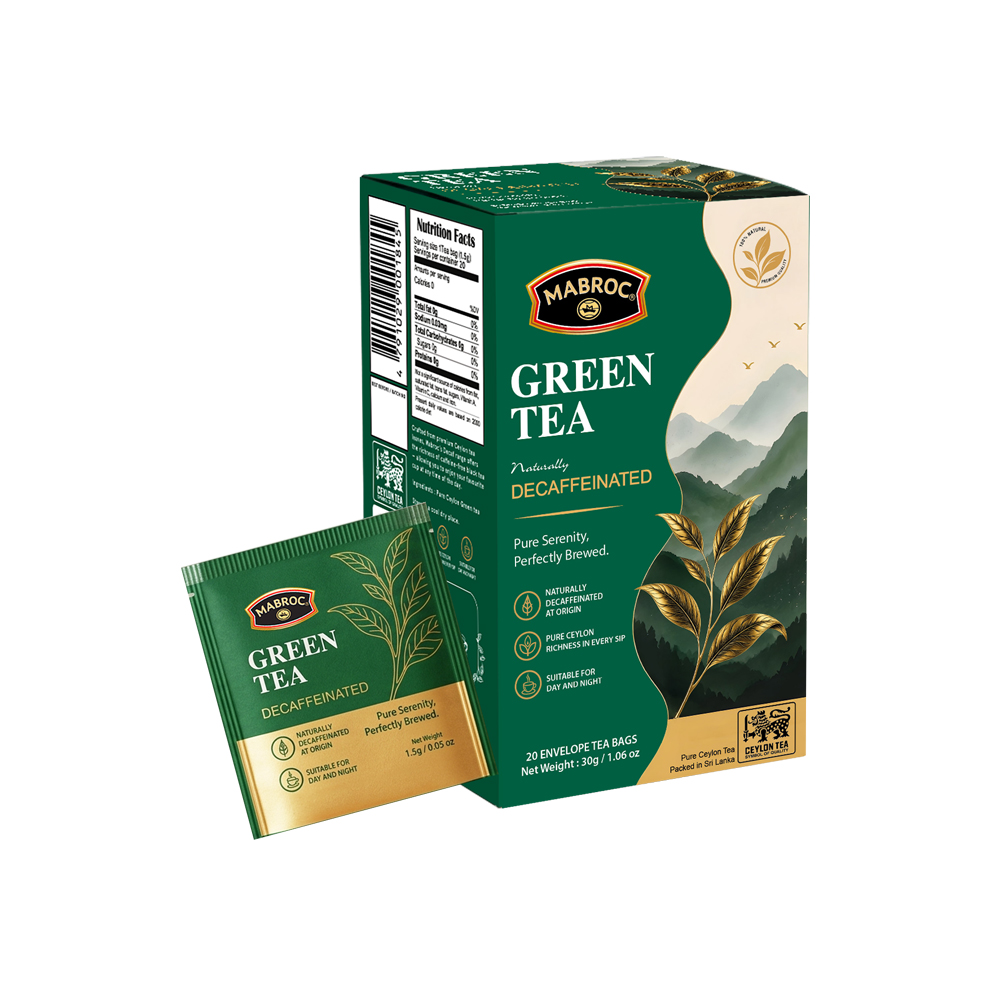 Mabroc Decaffeinated Green Tea – 20 Tea Bags