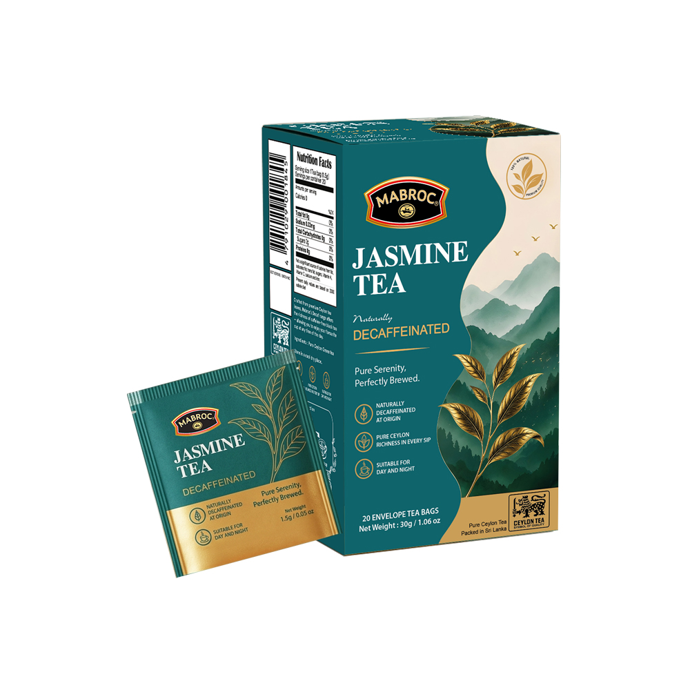 Mabroc Decaffeinated Jasmine Green Tea – 20 Tea Bags